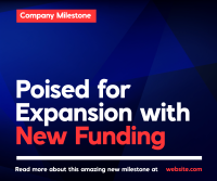 New Funding Expansion Facebook Post