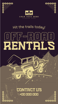 Rustic Off-road Rentals TikTok Video