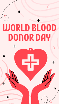 Handy Blood Donation TikTok Video