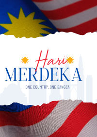 Malaysia Day Poster Design