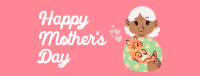 Happy Cat Mom Facebook Cover Image Preview