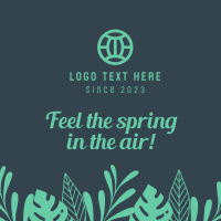 Spring Time Instagram Post Design