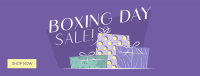 Boxing Day Facebook Cover example 3