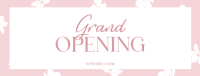 Floral Grand Opening Facebook Cover Design