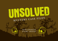 Unsolved Mysteries Postcard