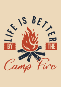 Camp Fire Poster