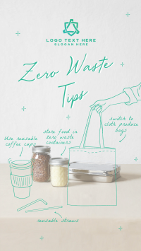 Zero Waste Tips TikTok Video