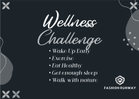 Choose Your Wellness Postcard