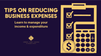 Reduce Expenses Facebook Event Cover