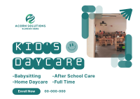 Kid's Daycare Services Postcard