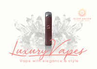 Luxury Vapes Postcard