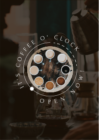 Coffee O Clock Flyer