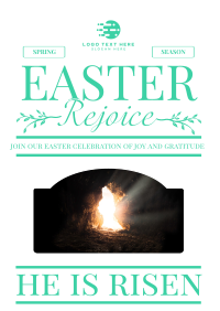 Easter Mass Flyer | Instantly Create an Easter Mass Flyer | Design.com