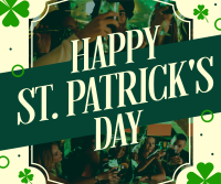 St. Patrick's Celebration Facebook Post