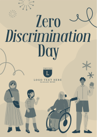 Zero Discrimination Poster