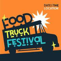 Food Truck Festival Instagram Post