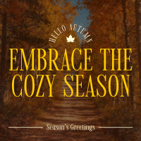 Cozy Autumn Season Instagram Post Design