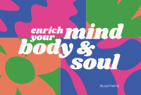 Mind Body & Soul Pinterest Cover Image Preview