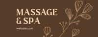 Special Massage Facebook Cover