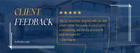 Client Testimonial Construction Facebook Cover