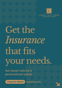 Personal Insurance Needs Poster