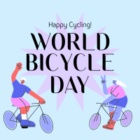 World Bike Day Linkedin Post