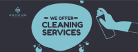 Offering Cleaning Services Facebook Cover