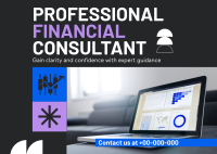 Accounting Firm Postcard example 2