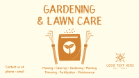 Seeding Lawn Care Facebook Event Cover