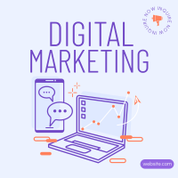 Simple Digital Marketing  Instagram Post