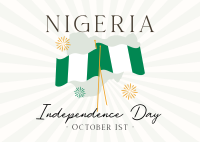 Nigeria Independence Event Postcard