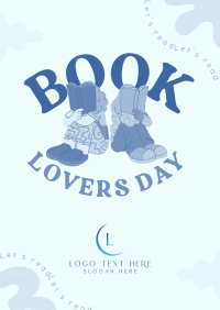 Hey There Book Lover Poster