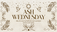 Rustic Ash Wednesday Video