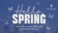 Spring Greeting Quote Video