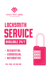 Locksmith Services Flyer