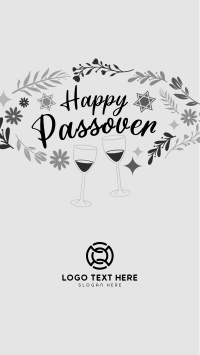 Passover Toast Facebook Story