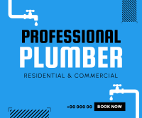 Professional Plumber Facebook Post