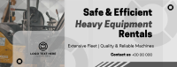 Corporate Heavy Equipment Rentals Facebook Cover