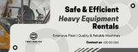 Corporate Heavy Equipment Rentals Facebook Cover Image Preview