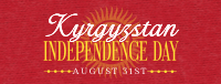 Kyrgyzstan Independence Day Facebook Cover