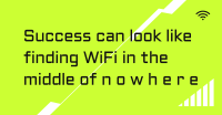 WIFI Motivational Quote Facebook Ad