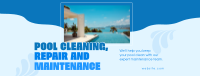 Pool Cleaning Services Facebook Cover