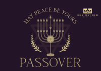 Passover Event Postcard