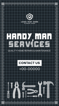 Handyman Services Instagram Story