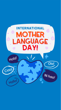 World Mother Language Instagram Story