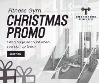 Christmas Fitness Facebook Post