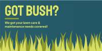 Bush Lawn Maintenance Twitter Post