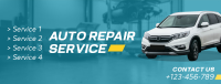 Auto Repair Service Facebook Cover