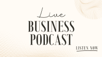 Corporate Business Podcast Video