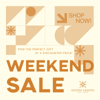 Geometric Weekend Sale Instagram Post